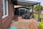  Ferienhaus Meerträume Krummhörn - Terrasse