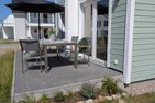  Ferienhaus Kleine Freiheit Olpenitz Ostseeresort Olpenitz - Terrasse