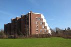  Haus Halligblick Wohnung 18 Wyk auf Föhr - Das Haus Halligblick von der Straße aus gesehen.