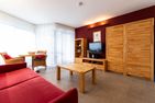 Ferienwohnpark Immenstaad am Bodensee Ein-Zimmer-Apartment 49/13 Bodensee - Living room