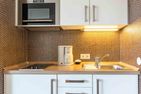 Ferienwohnpark Immenstaad am Bodensee Ein-Zimmer-Apartment 51/09 Bodensee - Kitchen