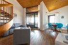Ferienwohnpark Immenstaad am Bodensee Maisonette-Wohnung 51/21 mit Seeblick Bodensee - Living room