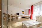 Ferienwohnpark Immenstaad am Bodensee Ein-Zimmer-Apartment 53/14 Bodensee - Living room