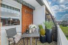  App Westwind Westerland - Balkon