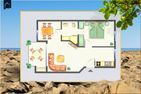 Seeblick Anlage App. Am Strande Ostseebad Koserow - Grundriss