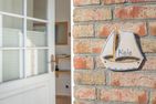  Koje - Hüs in Lee Süddorf - Eingangstür zur Ferienwohnung Koje