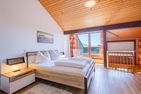 Ferienwohnpark Immenstaad am Bodensee Maisonette-Wohnung 53/27 mit Seeblick Bodensee - Bedroom