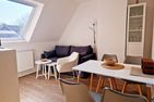 Haus Seeigel Ferienwohnung Strandflieder Norderney - Wohnzimmer