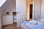 Haus Seeigel Ferienwohnung Strandflieder Norderney - Schlafzimmer