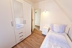 Haus Seeigel Ferienwohnung Strandflieder Norderney - Schlafzimmer