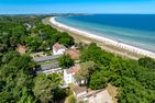 Strandvilla Scholle Boltenhagen - Ostansicht mit Meer im Hintergrund