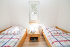  Ausguck - Hüs in Lee Süddorf - Schlafzimmer mit zwei Einzelbetten
