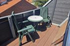 Haus Ankerspill Haus Ankerspill - Wohnung Süd-West Billstraße - Balkon