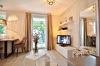 Haus Meeresrauschen Haus Meeresrauschen Appartement 8 Timmendorfer Strand - Wohnzimmer