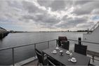  Ferienhaus Hausboot Olpenitz Ostseeresort Olpenitz - Terrasse