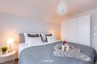  Ferienwohnung Hoppetosse Olpenitz Ostseeresort Olpenitz - Schlafzimmer