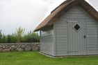  Meggis Hüs Süderende - Im Sommer dient das Gartenhaus als Unterstellmöglichekeit für Fahrräder oder Standspielzeug.