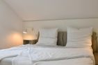  Kliffhuus Nieblum - Das Schlafzimmer befindet sich im Obergeschoss.