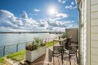  Ferienwohnung Sundowner Olpenitz Ostseeresort Olpenitz - Terrasse