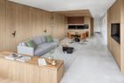  City-Skydeck Penthouse Innenstadt Kurplatz - Wohnzimmer