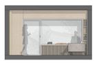  City-Skydeck Penthouse Innenstadt Kurplatz - Wohnzimmer