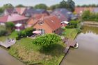  Friesenhaus Greetsieler Grachten Krummhörn - Vogelperspektive