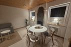  LangzeitNest – Wohnen auf Zeit Krummhörn - Wohnzimmer
