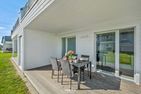  Ferienwohnung Sprotte 2 Ostseeresort Olpenitz - Terrasse
