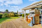 Ferienhaus Möwenstübchen Grömitz Ostholstein - Gartenblick