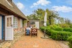  Reetdachhaus Holländerdeich Fahretoft Nordfriesland - Terrasse