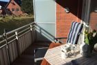 Haus Seeadler Ferienwohnung Strandflieder Wittdün auf Amrum - Balkon