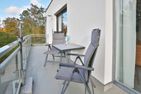 Feriendomizil Strandblick Feriendomizil Strandblick Appartement 2 MeerSonne Haffkrug - Balkon