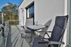 Feriendomizil Strandblick Feriendomizil Strandblick Appartement 2 MeerSonne Haffkrug - Balkon