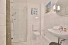 Feriendomizil Strandblick Feriendomizil Strandblick Appartement 2 MeerSonne Haffkrug - Badezimmer