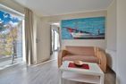 Feriendomizil Strandblick Feriendomizil Strandblick Appartement 2 MeerSonne Haffkrug - Wohnzimmer