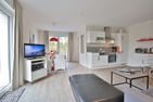 Feriendomizil Strandblick Feriendomizil Strandblick Appartement 2 MeerSonne Haffkrug - Wohnzimmer