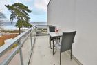 Feriendomizil Strandblick Feriendomizil Strandblick Appartement 2 MeerSonne Haffkrug - Balkon
