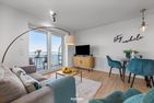  Ferienwohnung Strandfeder Olpenitz Ostseeresort Olpenitz - Wohnzimmer