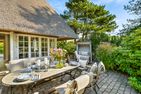  Ferienhaus Cäcilienhof Ost Kampen auf Sylt Sylt - Terrasse