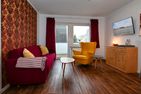  Cumulus - Wohnung 1 Büsum - Wohnzimmer