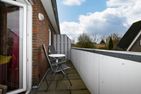  Cumulus - Wohnung 1 Büsum - Balkon