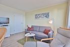 Feriendomizil Strandblick Feriendomizil Strandblick Appartement 1 MeerBlick Haffkrug - Wohnzimmer