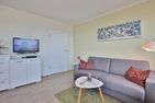 Feriendomizil Strandblick Feriendomizil Strandblick Appartement 1 MeerBlick Haffkrug - Wohnzimmer