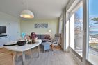 Feriendomizil Strandblick Feriendomizil Strandblick Appartement 1 MeerBlick Haffkrug - Wohnzimmer