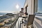 Feriendomizil Strandblick Feriendomizil Strandblick Appartement 1 MeerBlick Haffkrug - Balkon