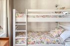  (34) Ferienhaus in Schweden am See Nömmen Smaland - Das Kinderzimmer mit Etagenbett