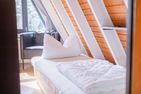 Ferienwohnpark Immenstaad am Bodensee Nurdachhaus (Typ 7) ND 15 Bodensee - Schlafzimmer