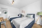  Ferienwohnung Strandgeflüster Olpenitz Ostseeresort Olpenitz - Schlafzimmer