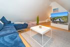  Ferienliebe Strandzeit Wenningstedt - Wohnzimmer