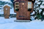  Haus BergGesundZeit Schönau am Königssee - Gartensauna im Winter